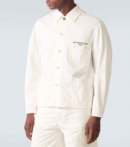 Givenchy Logo cotton canvas jacket - Givenchy - Modalova