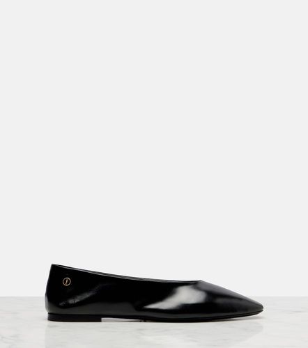 Sao leather ballet flats - Saint Laurent - Modalova
