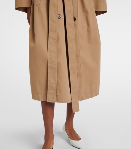 Gabardina oversized Dester de algodón y cachemir - The Row - Modalova