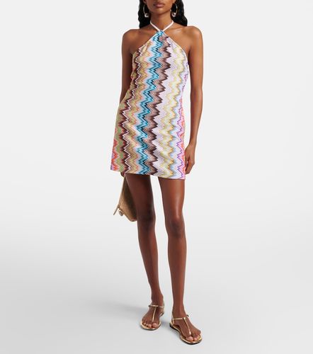 Missoni Zigzag open-back minidress - Missoni - Modalova