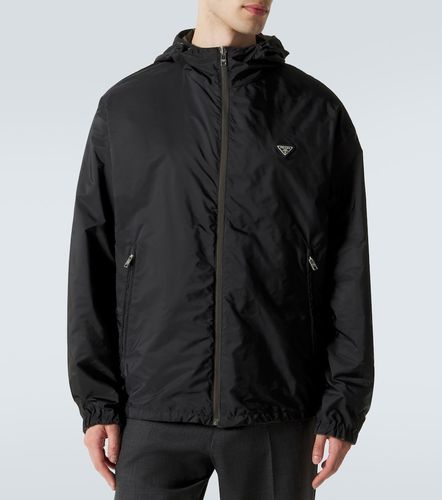 Re-Nylon reversible leather-trimmed jacket - Prada - Modalova