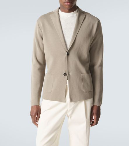 Blazer in crêpe di cotone - Thom Sweeney - Modalova