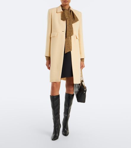 VGold virgin wool crepe coat - Valentino Garavani - Modalova