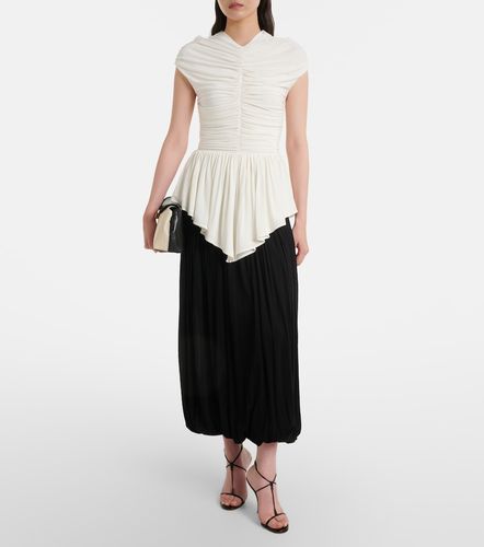 Tove Gabor ruched jersey top - Tove - Modalova