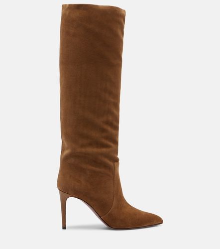 Stiletto suede knee-high boots - Paris Texas - Modalova