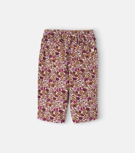 Bebé - Pantalones de pana de algodón florales - Bonton - Modalova