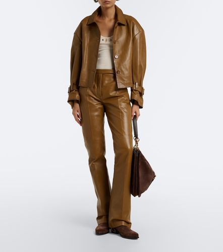 Leather flared pants - Dorothee Schumacher - Modalova