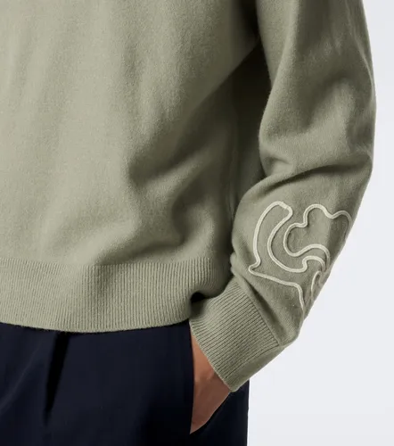 Pullover polo Blaze in lana con ricamo - Bode - Modalova