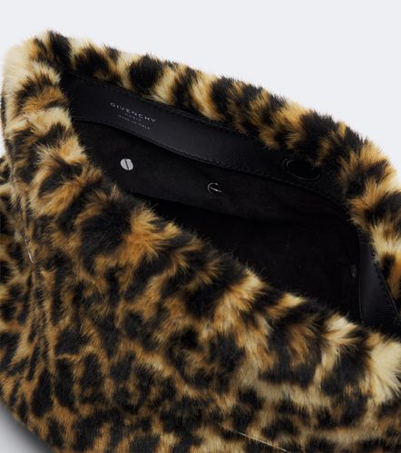 Clutch Pinch Soft con stampa leopardata - Givenchy - Modalova
