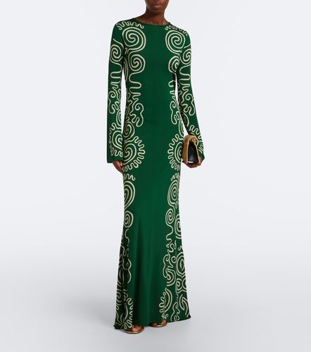 Bedrucktes Maxikleid Amay aus Satin - Cala de la Cruz - Modalova