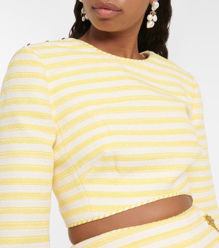 Crop top Hide Tide a rayas - Zimmermann - Modalova