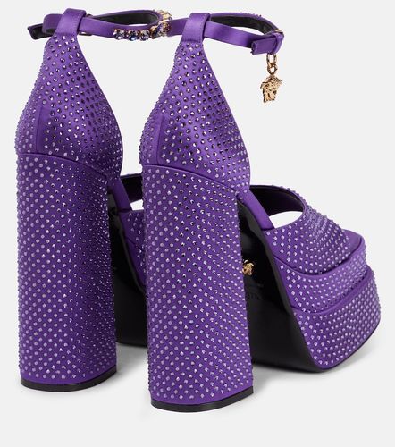 Medusa Aevitas embellished platform sandals - Versace - Modalova