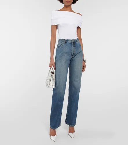 Alaia Off-shoulder knit bodysuit - Alaia - Modalova