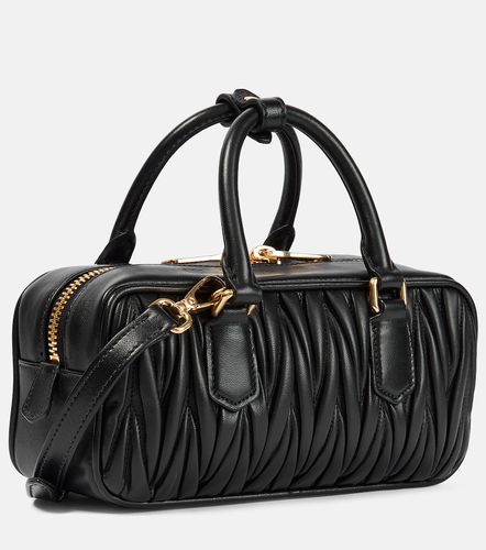 Arcadie matelasse leather tote bag - Miu Miu - Modalova