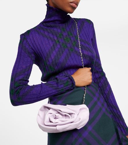 Burberry Clutch Rose in pelle - Burberry - Modalova