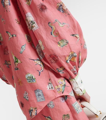 Alémais Camisa de lino estampada - Alemais - Modalova