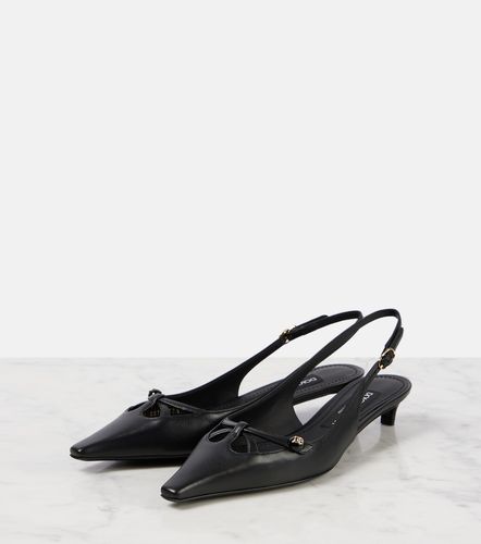 Pumps slingback in pelle - Dolce&Gabbana - Modalova