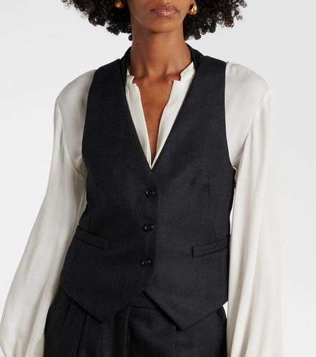 Chaleco Modern Sophistication de lana a rayas - Dorothee Schumacher - Modalova