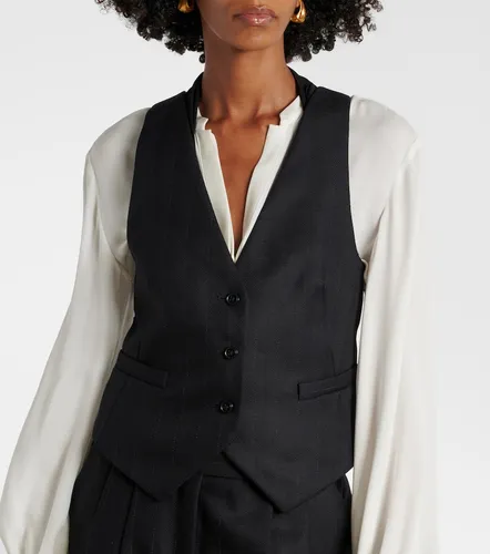 Modern Sophistication pinstripe wool vest - Dorothee Schumacher - Modalova