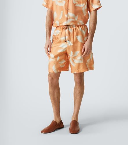 Dries Van Noten Printed silk shorts - Dries Van Noten - Modalova