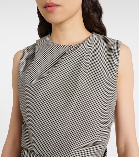 Rohe Checked wool-blend top - Rohe - Modalova