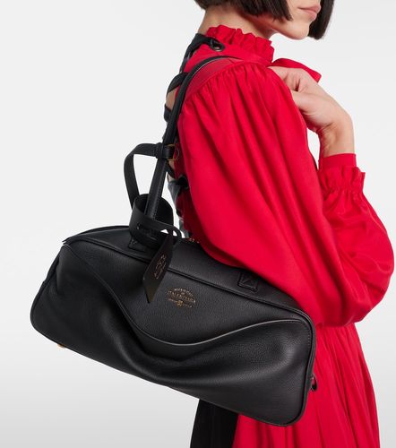 Carrie Small leather bowling bag - Balenciaga - Modalova