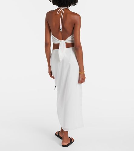 Top Azura de algodón con cuello halter - SIR - Modalova