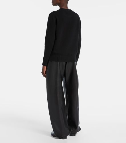 Pullover in lana e cashmere con logo - Givenchy - Modalova