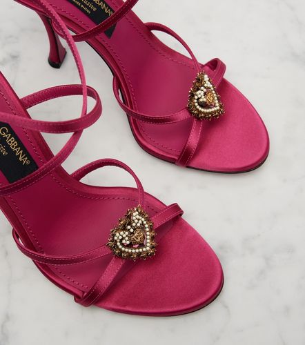 Sandali Devotion 105 in raso - Dolce&Gabbana - Modalova