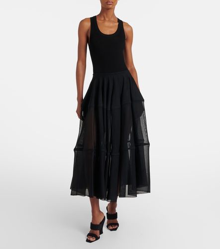 Alaïa Gonna midi semitrasparente - Alaia - Modalova