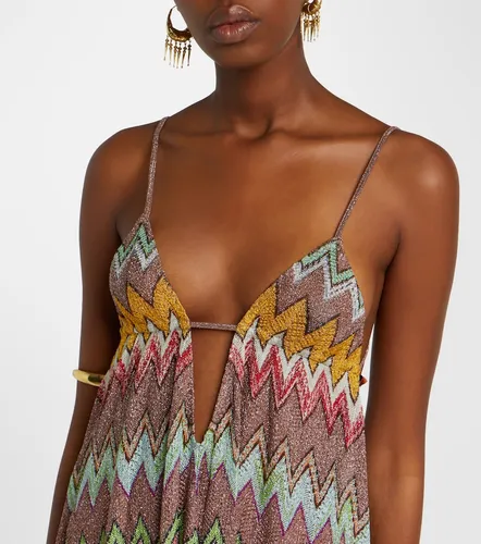 Missoni Zigzag lame beach dress - Missoni - Modalova