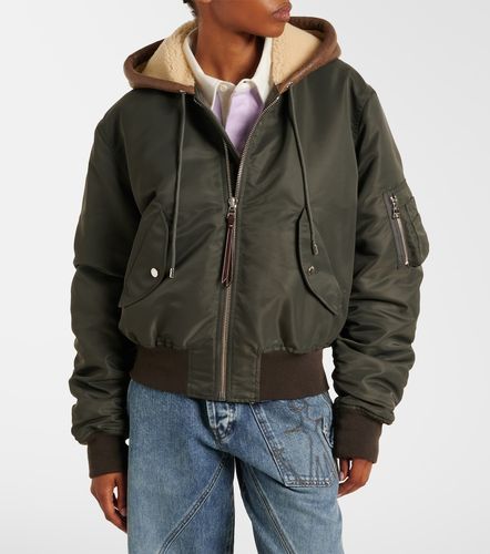 Chaqueta bomber con borrego - JW Anderson - Modalova