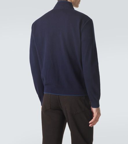 Canali Bomberjacke aus Veloursleder - Canali - Modalova