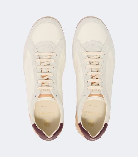 Sneakers aus Leder mit Veloursleder - Brunello Cucinelli - Modalova
