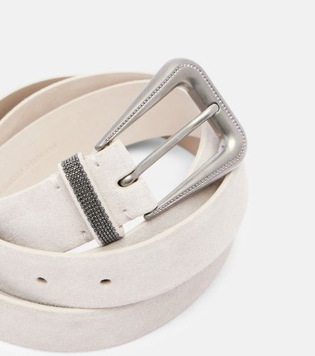 Monili suede belt - Brunello Cucinelli - Modalova