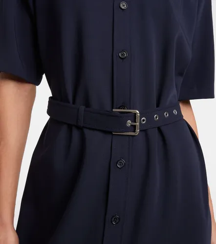 Belted wool midi dress - Ralph Lauren Collection - Modalova
