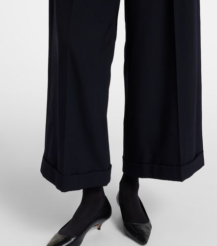 Lior wool gabardine wide-leg pants - The Row - Modalova