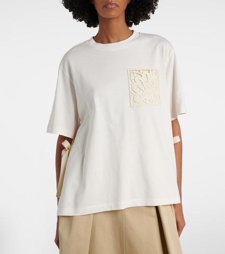 Camiseta de jersey de algodón oversized - Moncler - Modalova