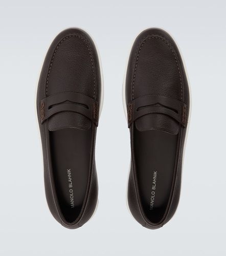 Mocasines Ellis de piel - Manolo Blahnik - Modalova
