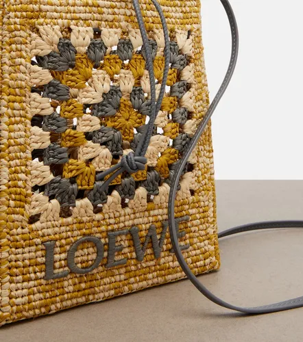 Paula's Ibiza raffia pouch with strap - Loewe - Modalova