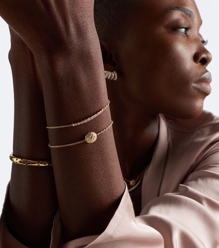 Pulsera Petite Pavé de oro de 18 ct con diamantes - David Yurman - Modalova