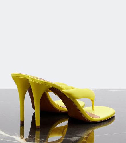 Alaïa Sandalias de satén acolchadas - Alaia - Modalova
