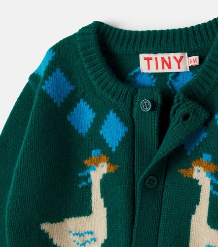 Bebé - Cárdigan de intarsia de lana - Tinycottons - Modalova