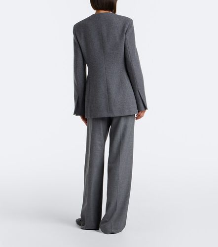 Belted cashmere-blend wide-leg pants - Max Mara - Modalova