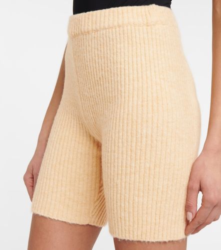 Siu ribbed-knit biker shorts - Nanushka - Modalova