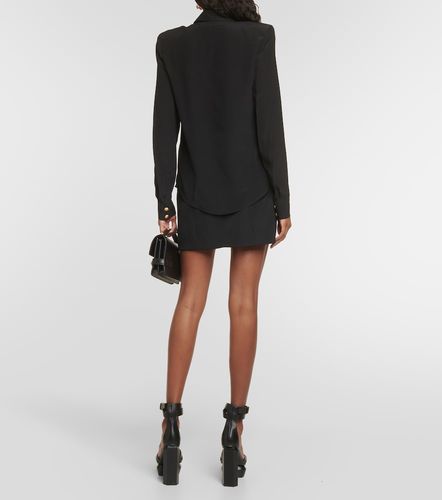 Balmain Camicia in crêpe de chine - Balmain - Modalova