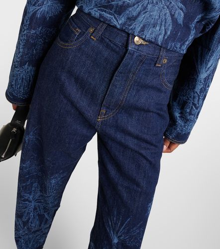 Jungle printed high-rise jeans - Alanui - Modalova