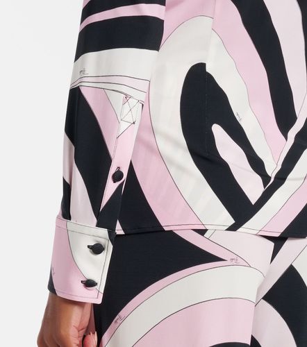 Pucci Iride jersey satin shirt - Pucci - Modalova