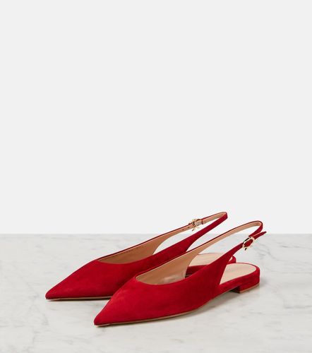 Suede slingback flats - Gianvito Rossi - Modalova