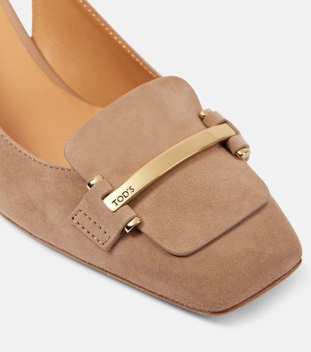 Tod's Pumps slingback 50 in suede - Tod's - Modalova